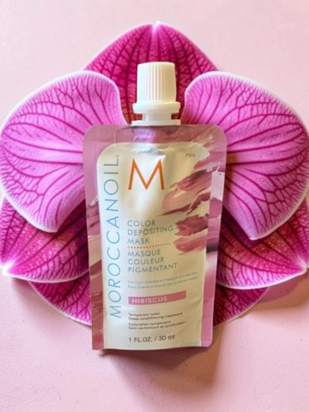 Moroccanoil Color Depositing Mask Hibiscus 1 oz